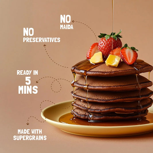 Slurrp Farm Millet Pancake Mix - Chocolate