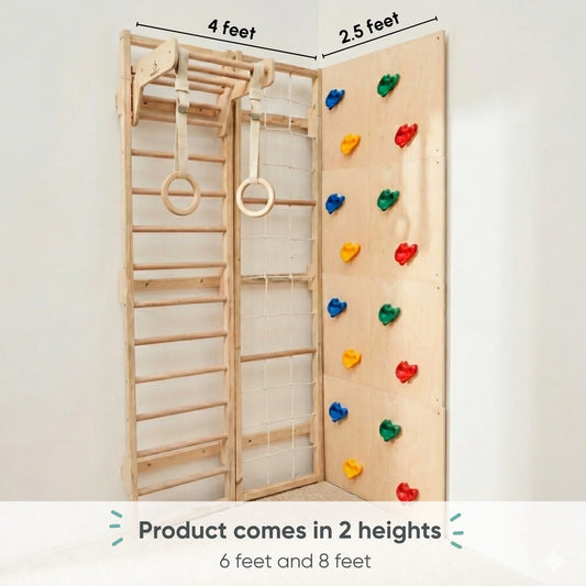 Curious Cub L Shaped Jungle Gym