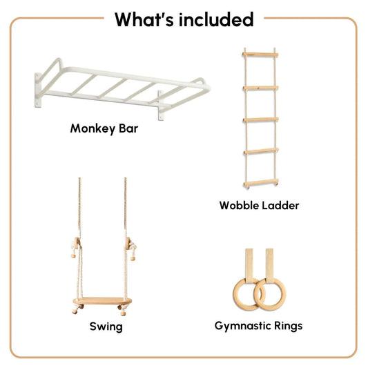 Curious Cub Monkey Bar with Attachment