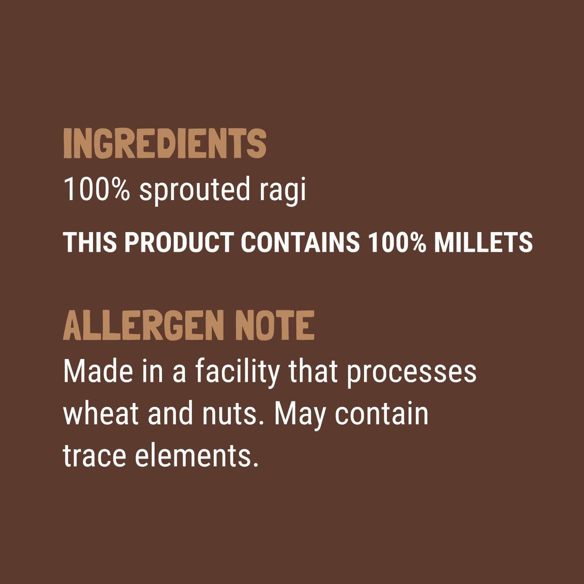 Slurrp Farm Cereal - Sprouted Ragi