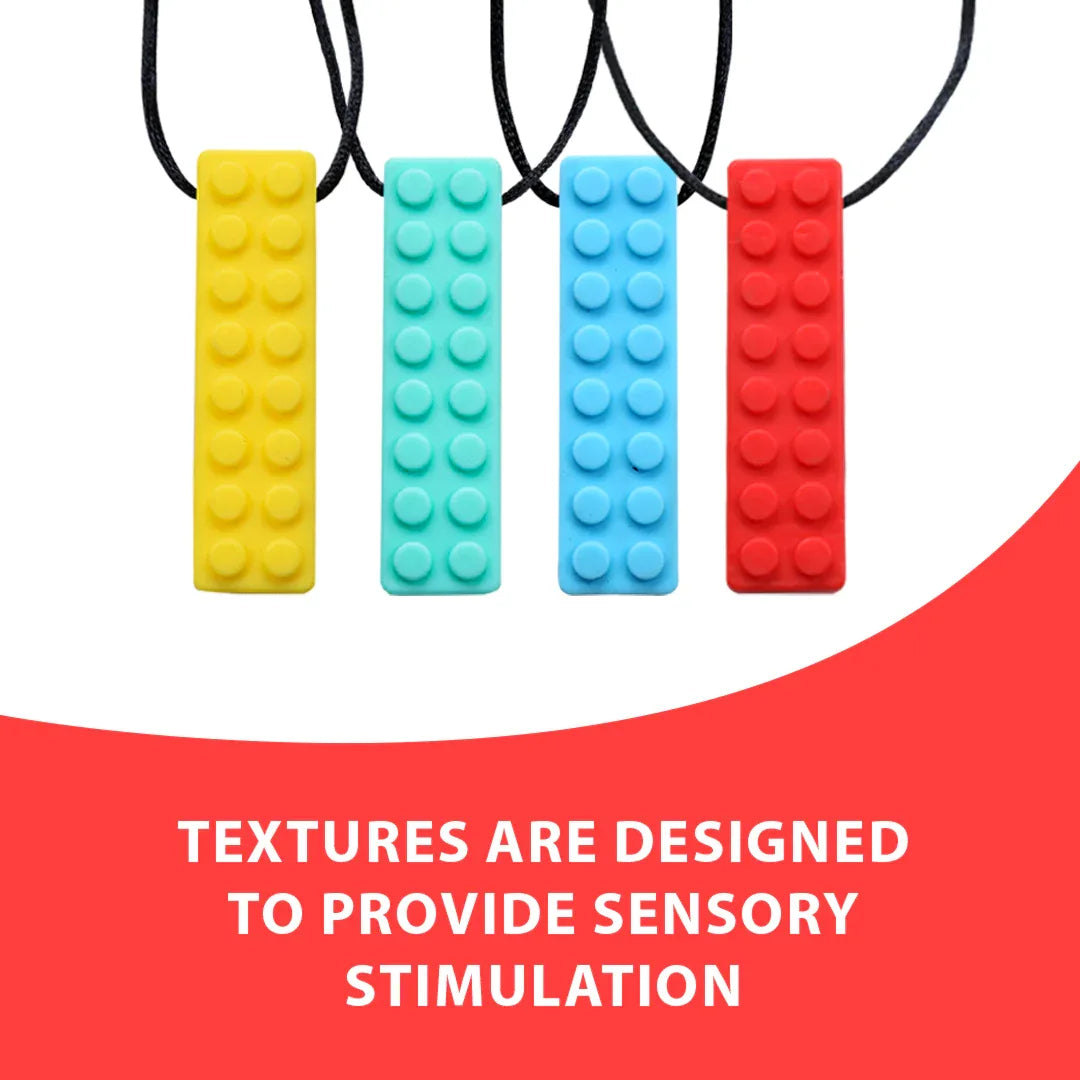 Abley's Building Block Chewable Necklaces