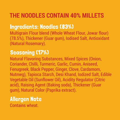 Slurrp Farm Instant Millet Noodles - Magic Masala