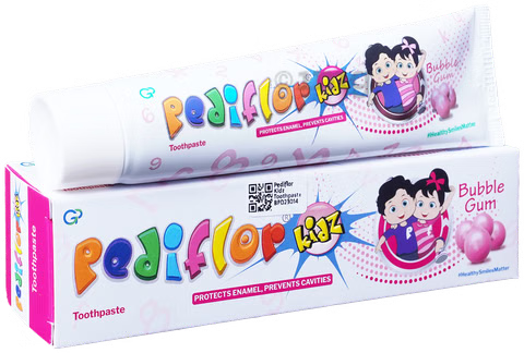 Pediflor Kidz Toothpaste - Bubblegum
