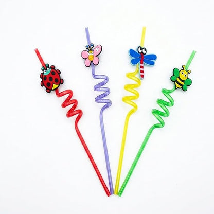 Twisty Loop Straws Set for Oral Motor & Breath Control by Abley's