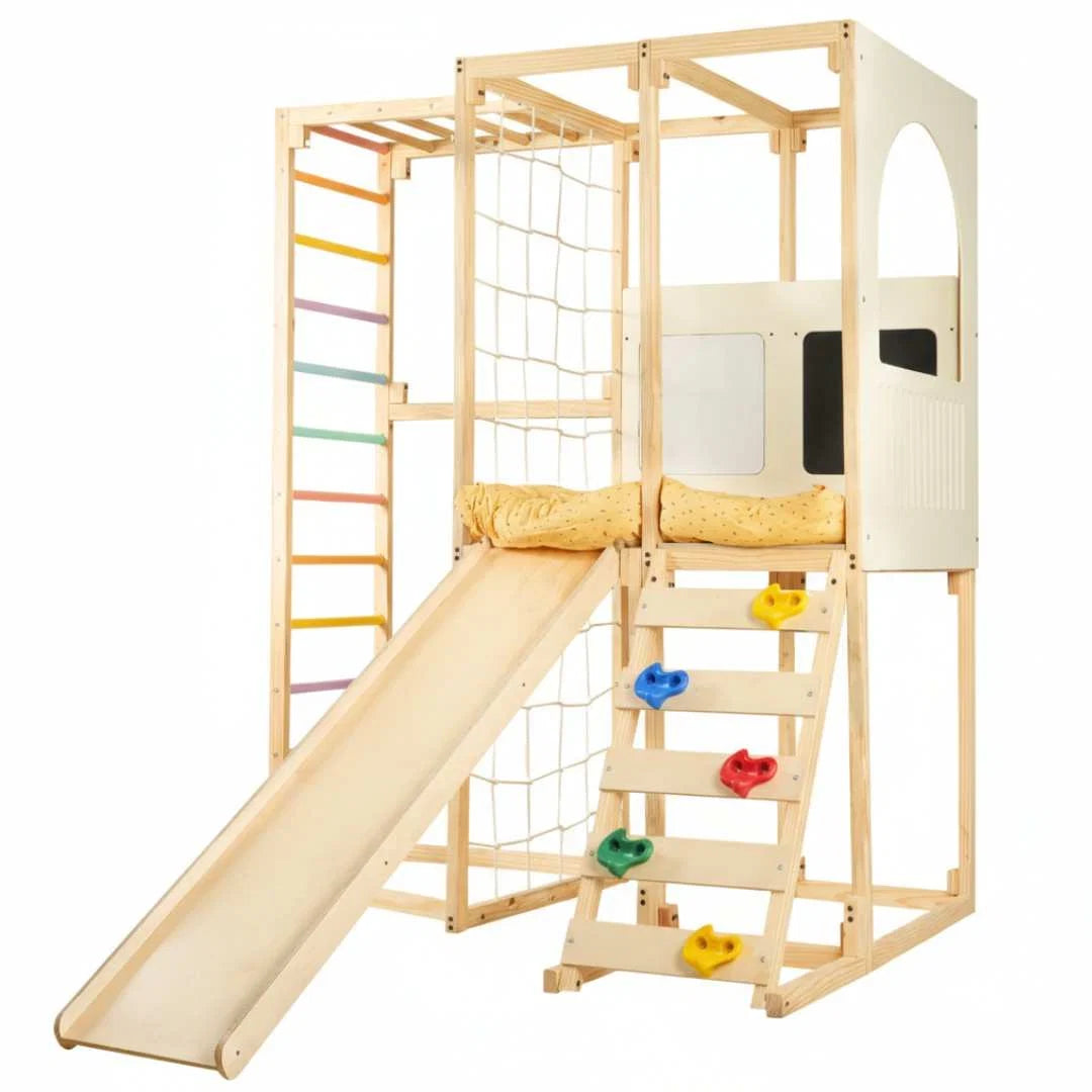 Curious Cub Playloft Jungle Gym