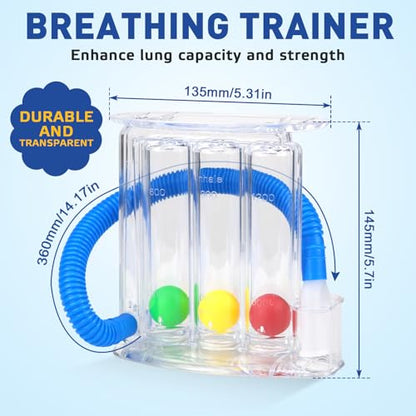 Speech Therapy Respiratory Blowing Tube & Ball Set by Abley's