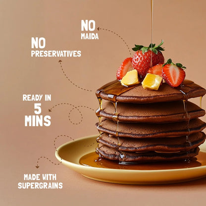 Slurrp Farm Millet Pancake Mix - Chocolate