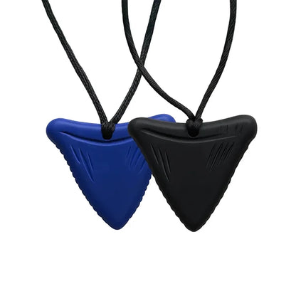 Triangle Shape Sensory Chew Necklaces (3-Pack) by Abley's