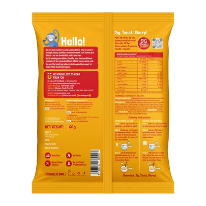 Slurrp Farm Instant Millet Noodles - Magic Masala