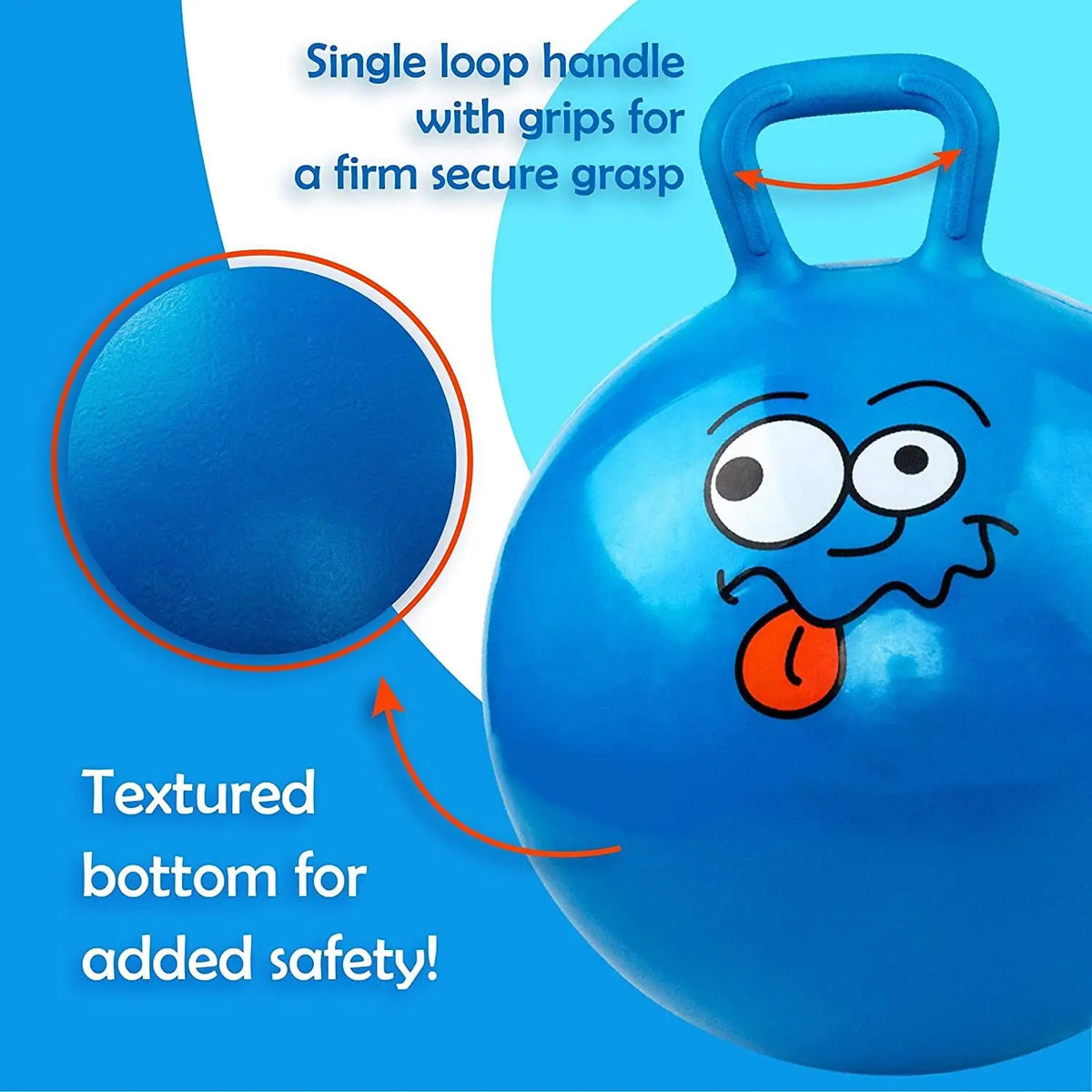 Sensory Inflatable Hopper Ball with Handle (Balance & Core) by Abley's