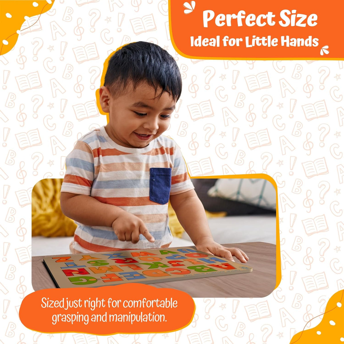 Montessori Wooden Number Counting & Tracing Board by Abley's