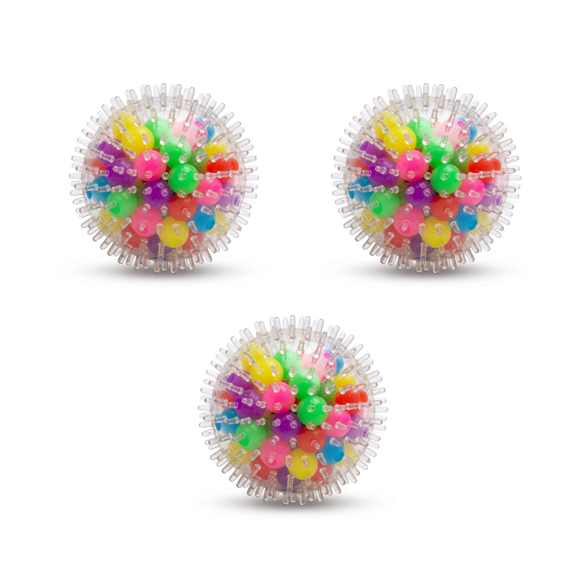 Abley's Spiky Squeeze Balls Hand Strengthening Fidgets 3-Pack