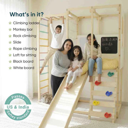 Curious Cub Playloft Jungle Gym