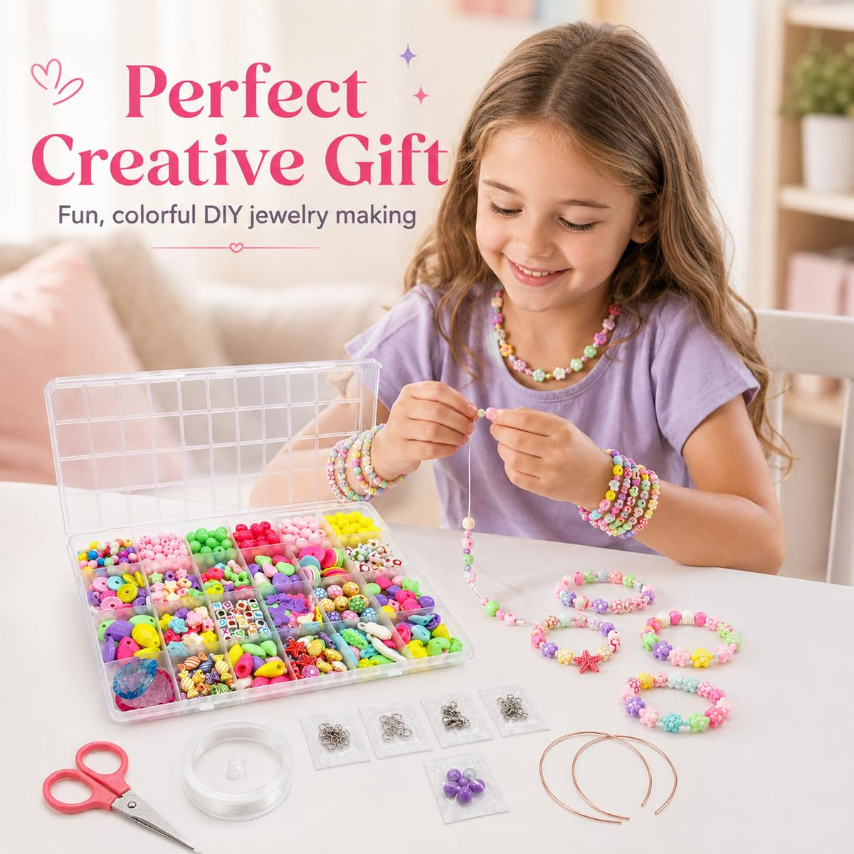 Sensory Bin Tiny Beans & Tactile Sorting Kit by Abley's