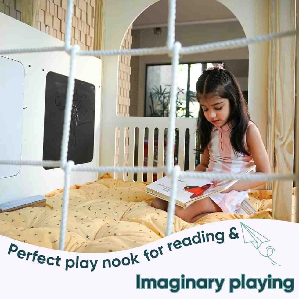 Curious Cub Playloft Jungle Gym