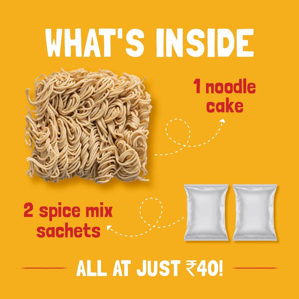Slurrp Farm Instant Millet Noodles - Magic Masala