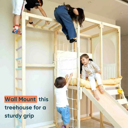 Curious Cub Playloft Jungle Gym