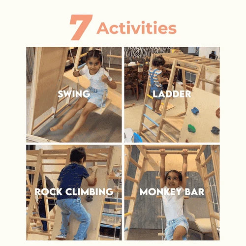 Curious Cub 7-in-1 Jungle Gym