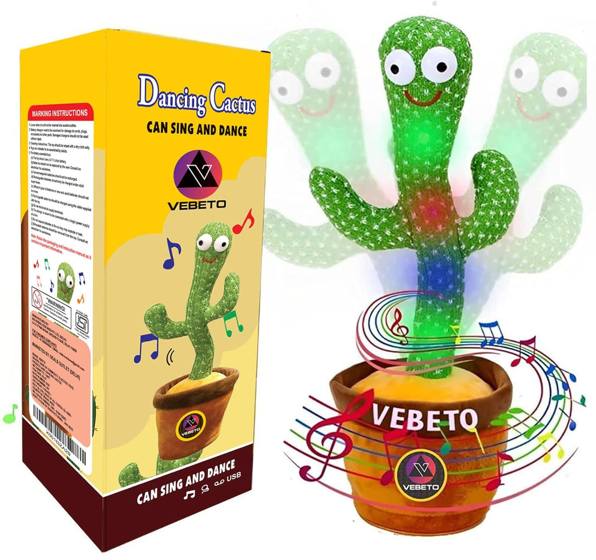 Vebeto Cactus Toy
