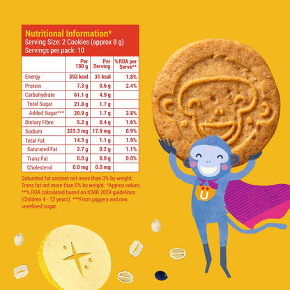 Slurrp Farm Multigrain cookies - Banana Oat