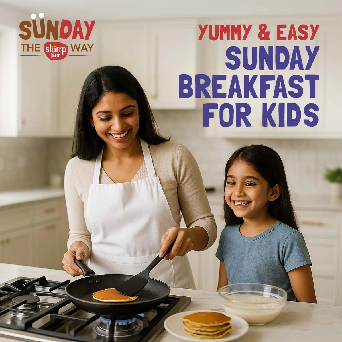 Slurrp Farm Millet Pancake Mix - Blueberry