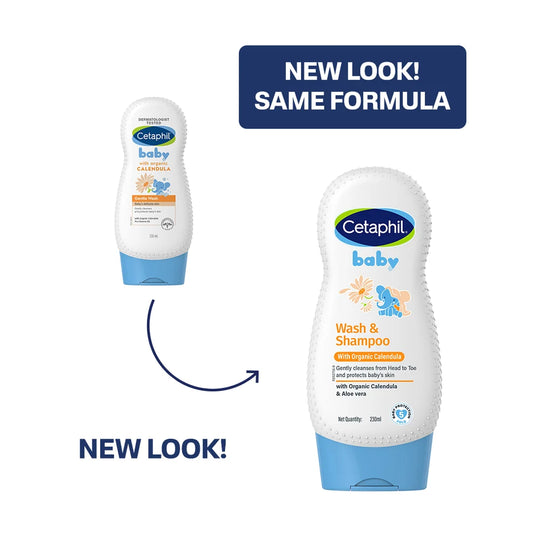 Cetaphil Baby Calendula Wash and Shampoo 230ml