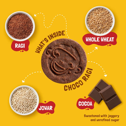 Slurrp Farm multigrain cookies - Chocolate