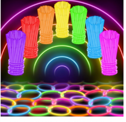 Multi-Sensory Glow Sticks Set for Visual Tracking & Calming by Abley's
