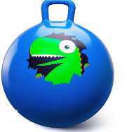 Sensory Inflatable Hopper Ball with Handle (Balance & Core) by Abley's
