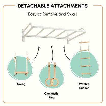 Curious Cub Monkey Bar with Attachment