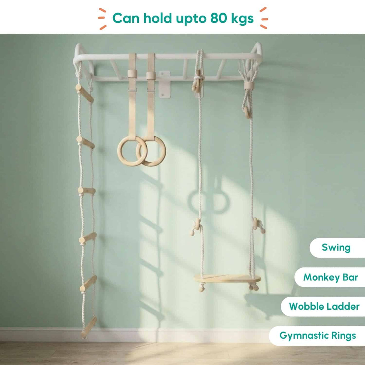 Curious Cub Monkey Bar with Attachment