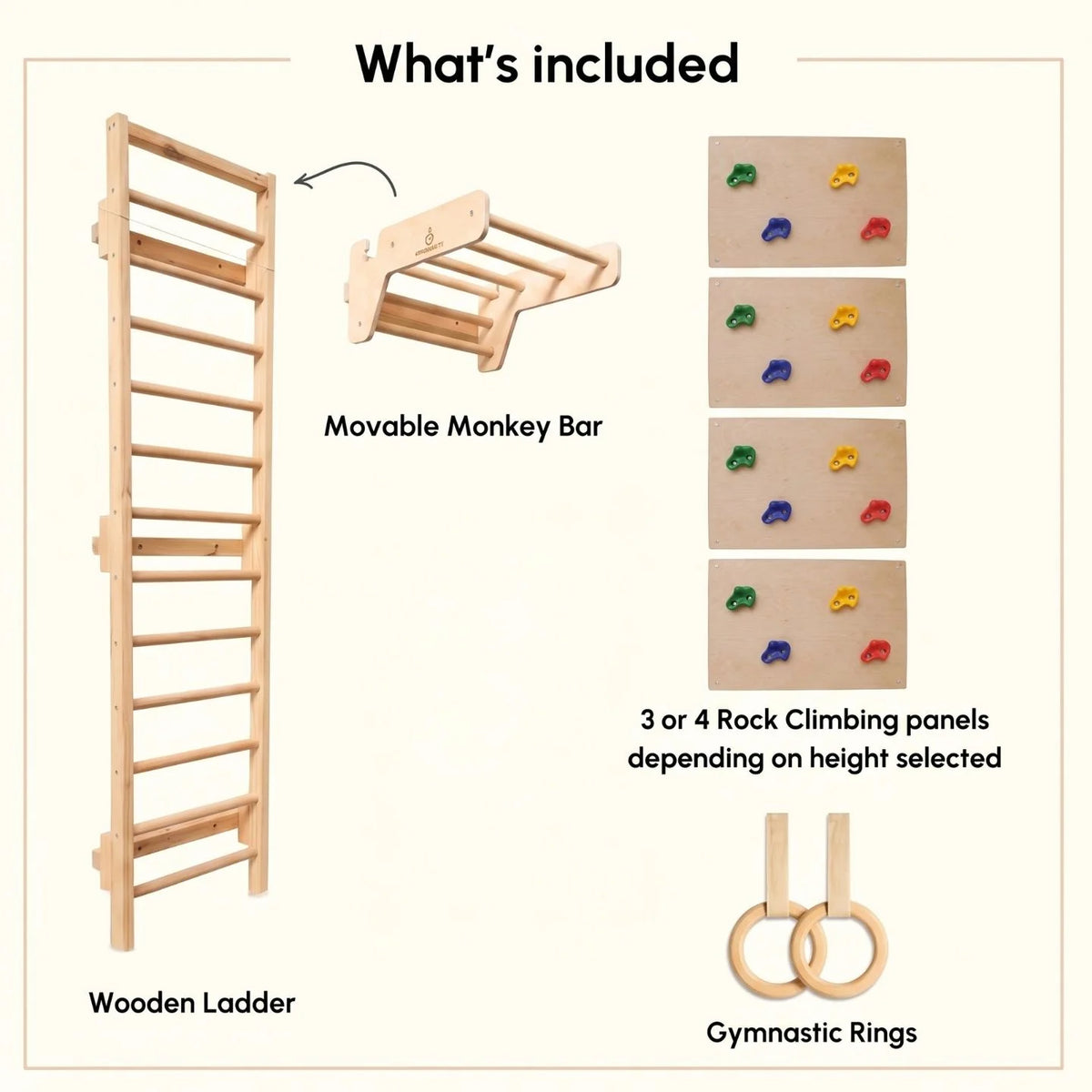 Curious Cub Space Saver Jungle Gym 1