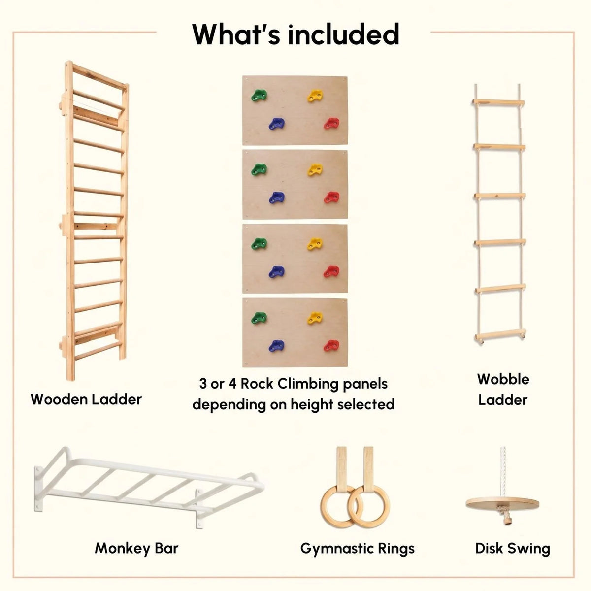 Curious Cub Space Saver Jungle Gym 3