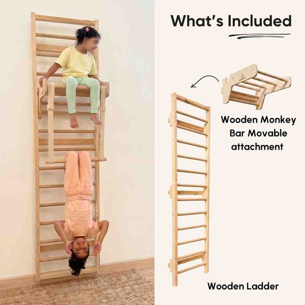 Curious Cub Wall Ladder