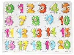 Montessori Wooden Number Counting & Tracing Board by Abley's