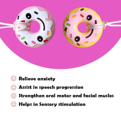 Abley's Donut Chewable Necklaces
