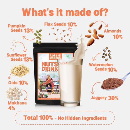 Tots and Moms Nutspro Drink Mix