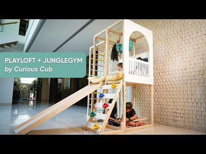 Curious Cub Playloft Jungle Gym