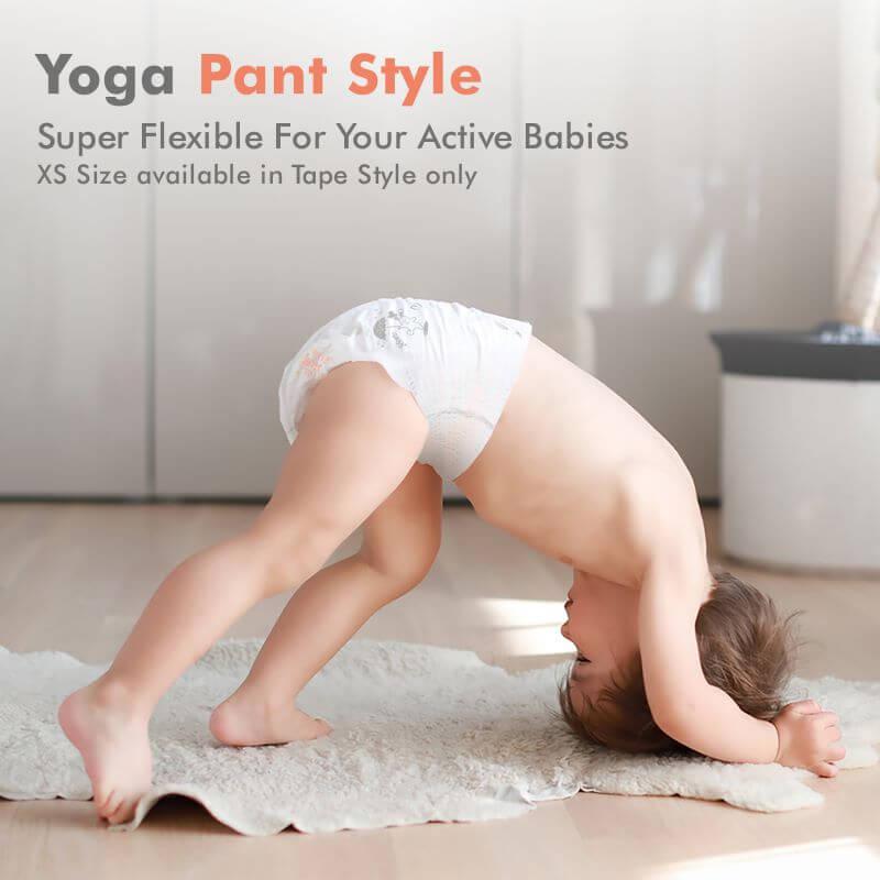 R for Rabbit Feather Diaper Sample (Pack of 3)