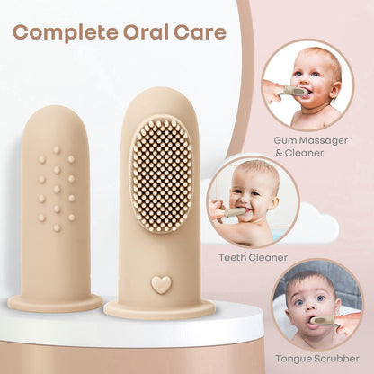 R for Rabbit Tiny Smiles Finger Brush