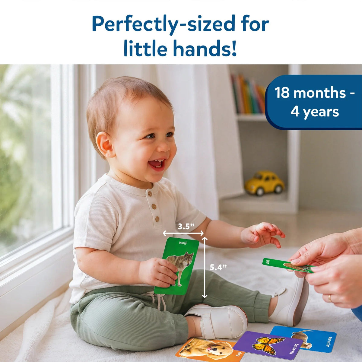 Skillmatics First 100 Animals Educational Flash Cards (Ages 1-4 Years)