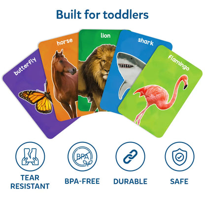 Skillmatics First 100 Animals Educational Flash Cards (Ages 1-4 Years)