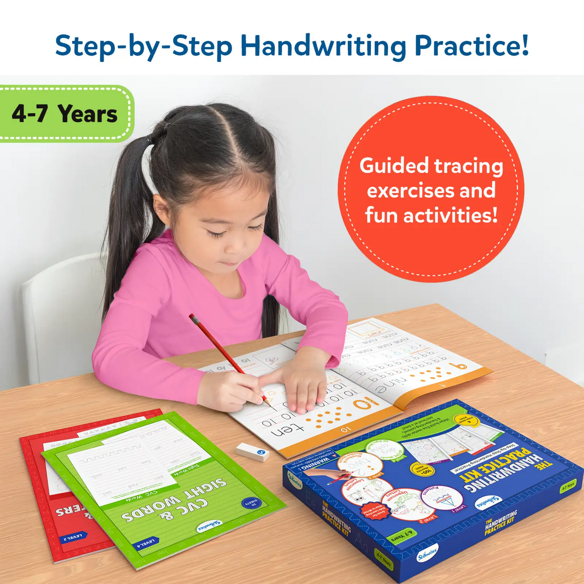 Skillmatics Letters, Numbers, Shapes & Colors Flash Cards (Ages 1-4 Years)