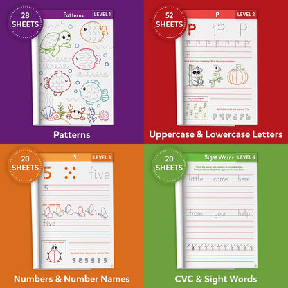 Skillmatics Letters, Numbers, Shapes & Colors Flash Cards (Ages 1-4 Years)
