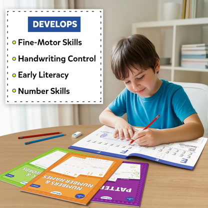 Skillmatics Letters, Numbers, Shapes & Colors Flash Cards (Ages 1-4 Years)