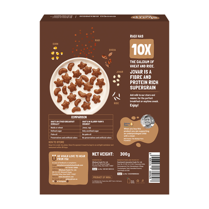 Slurrp Farm Millet Crunch Chocolate Stars and Moons