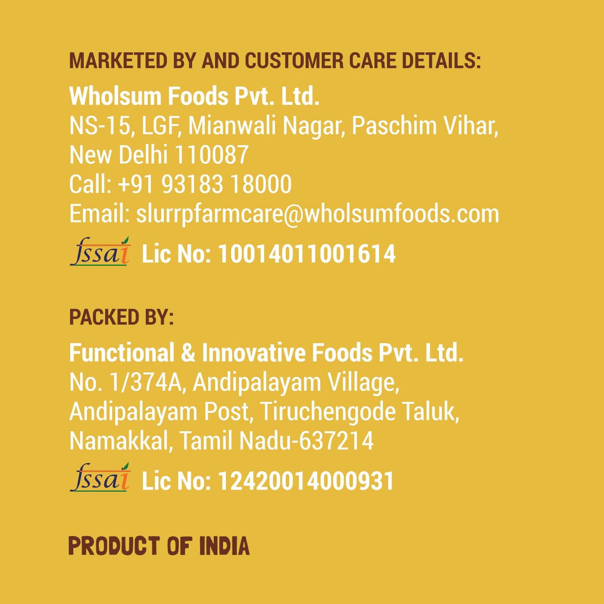 Slurrp Farm Jaggery Powder - Organic