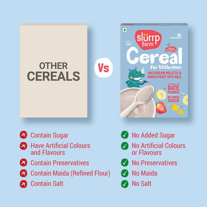 Slurrp Farm Cereal - Mixed fruit