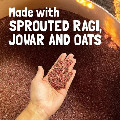 Slurrp Farm Cereal - Ragi, Rice and Strawberry with Milk