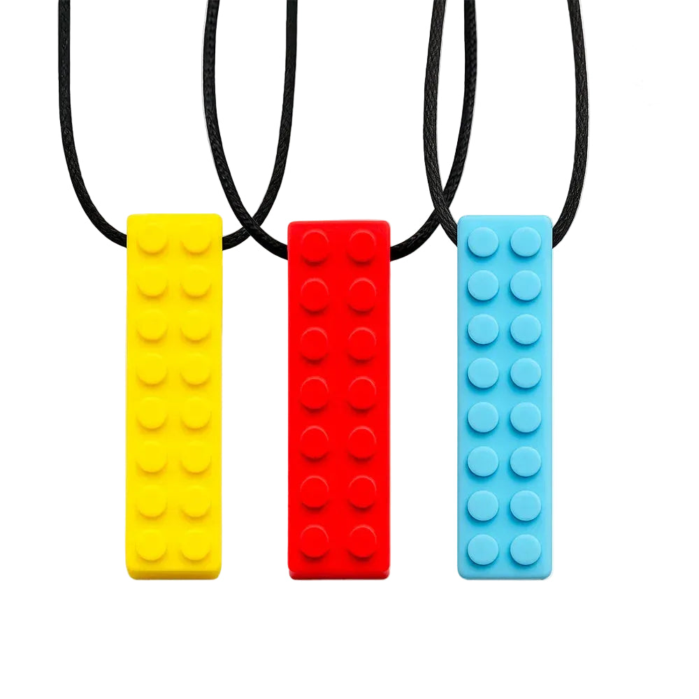 Abley's Building Block Chewable Necklaces
